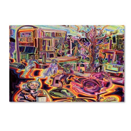 Josh Byer 'Pink Eye' Canvas Art,24x32